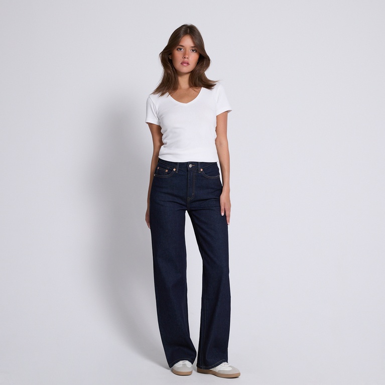 High waist wide jeans "Boulevard"
